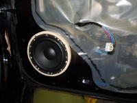 Установка Фронтальная акустика Morel Tempo 6 в Mitsubishi Lancer X